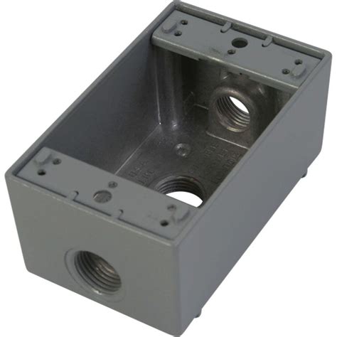 outdoor metal box electrical|outside electrical outlet boxes.